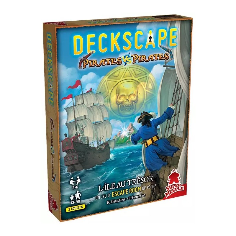 Deckscape - Pirates vs Pirates : L’Ile au Trésor Deckscape - Pirates vs Pirates : L’Ile au Trésor