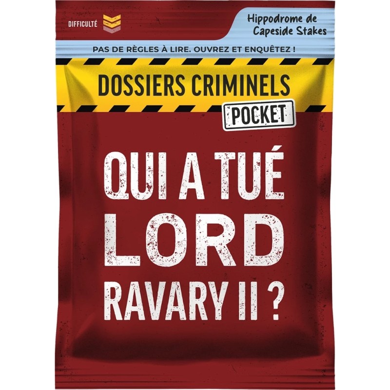 Dossiers Criminels Pocket - Qui a tué Lord Ravary II ? Dossiers Criminels Pocket - Qui a tué Lord Ravary II ?