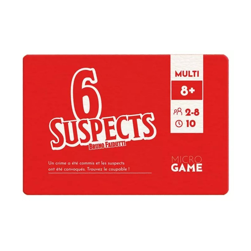 6 Suspects 6 Suspects
