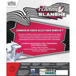 Pokémon EV10.5 : Portfolio A4 + 5 Boosters Pokémon Flamme Blanche