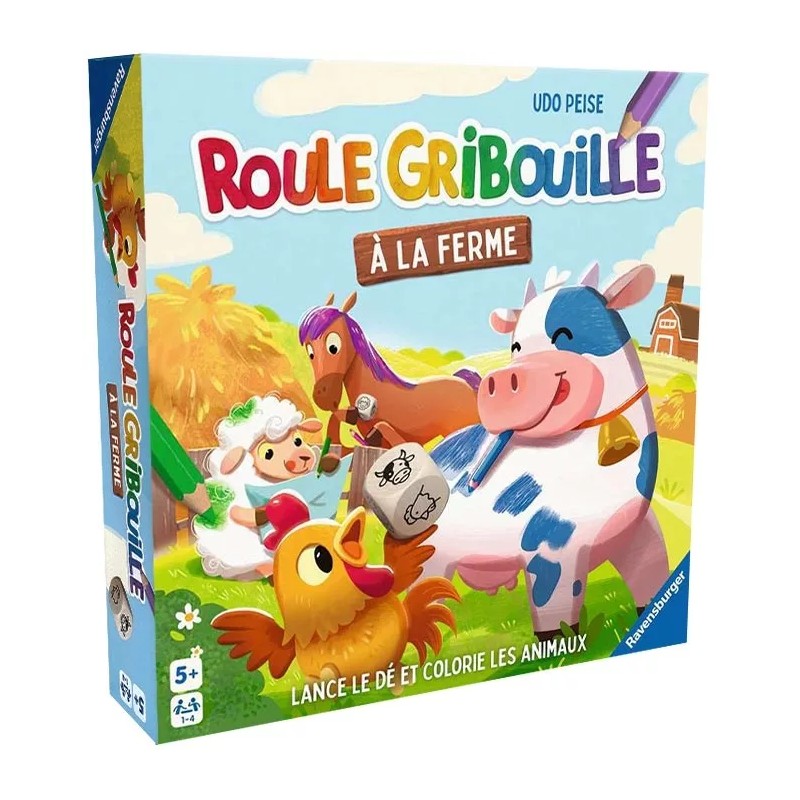Roule Gribouille à la Ferme