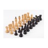 Pièces échecs T.3 Buis/ébonisé Russian 