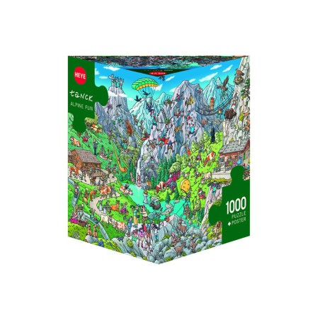 Puzzle 1000 pièces :  Alpine Fun, Tanck