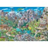 Puzzle 1000 pièces :  Alpine Fun, Tanck