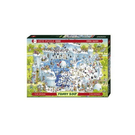 Puzzle 1000 pièces : Zoo Habitat Polaire