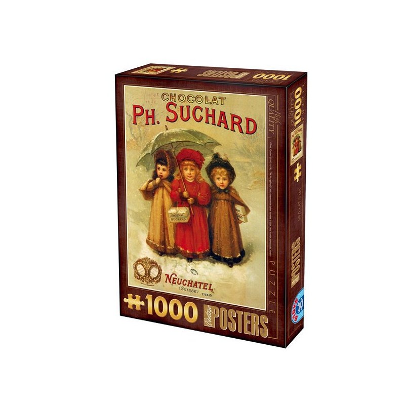 Puzzle 1000 pièces Poster Suchard
