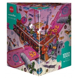 Puzzle 1000 pièces : Mordillo, Fly with me !