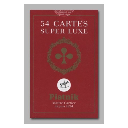 54 cartes - Clasiques  Piatnik étui carton