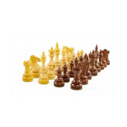 Pièces échecs T.5 Buis/Acacia Taj  