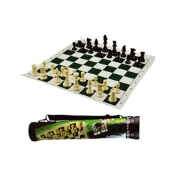 Echecs : tapis vinyl + pièces T3