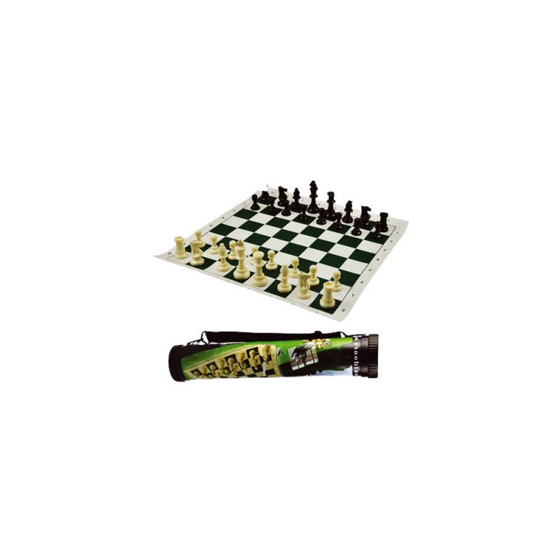 Echecs : tapis vinyl + pièces T3 Echecs : tapis vinyl + pièces T3