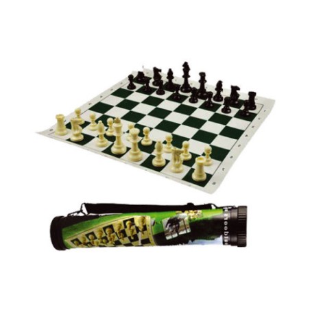 Echecs : tapis vinyl + pièces T3