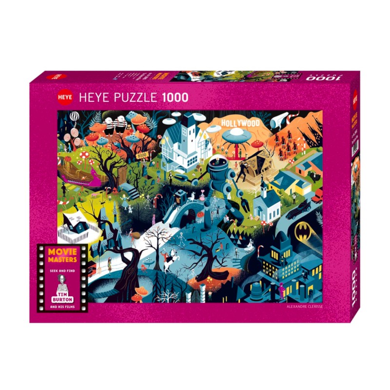 Puzzle 1000 pièces : 
Tim Burton