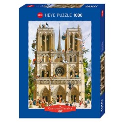 Puzzle 1000 pièces : Vive Notre Dame 
