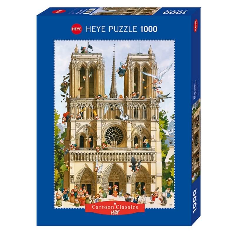 Puzzle 1000 pièces : Vive Notre Dame Puzzle 1000 pièces : Vive Notre Dame