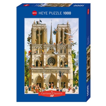 Puzzle 1000 pièces : Vive Notre Dame 