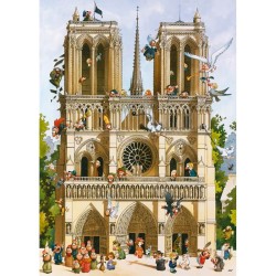Puzzle 1000 pièces : Vive Notre Dame 