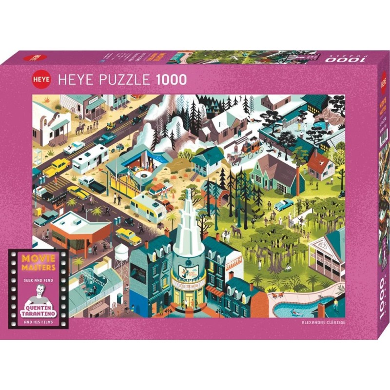 Puzzle 1000 pièces : Movie Masters Tarantino Puzzle 1000 pièces : Movie Masters Tarantino