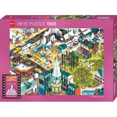 Puzzle 1000 pièces : Movie Masters Tarantino