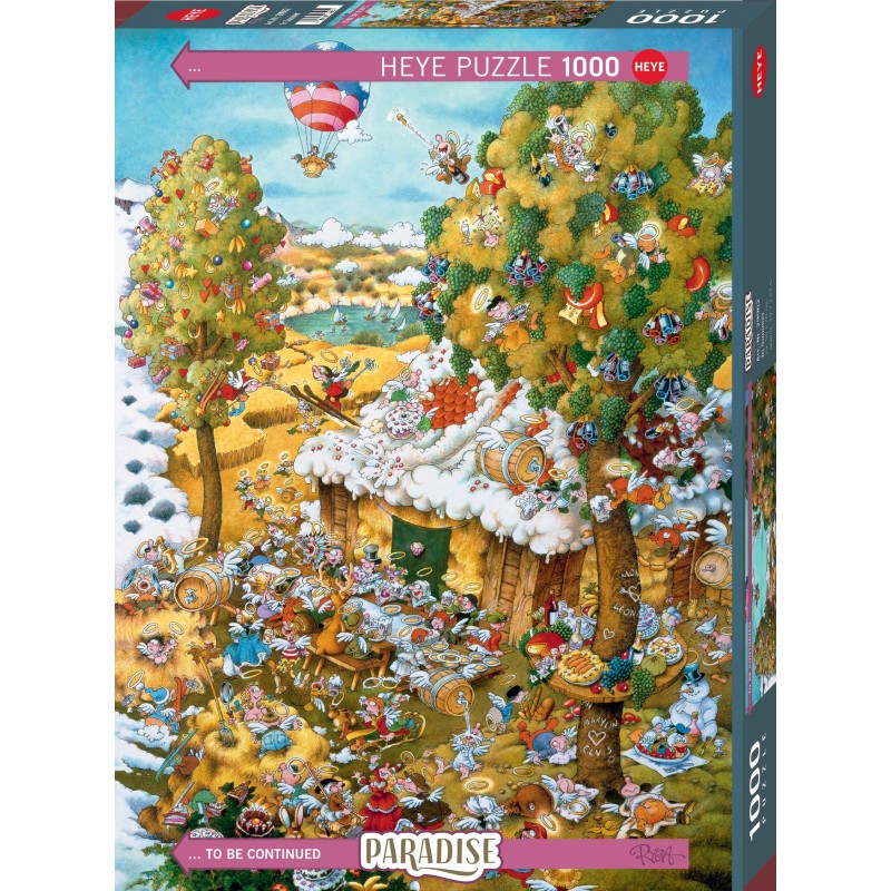 Puzzle 1000 pièces : Paradise in Summer