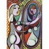 Puzzle 1000 pièces : Jeune Fille Devant le Miroir