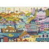 Puzzle 1000 pièces : Wes Anderson Film