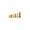 Pièces échecs T.5 Buis/Acacia