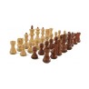 Pièces échecs T.3 Buis/Acacia Russian 