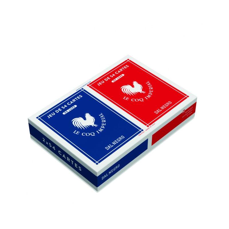 2x54 cartes coq imperial 330Gr  2x54 cartes coq imperial 330Gr