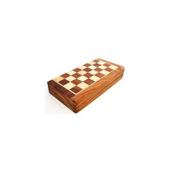 Coffret échecs magnétique - 30cm - Palissandre