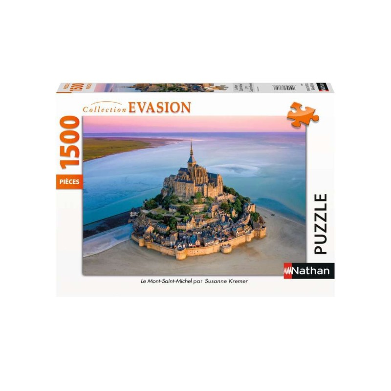 Puzzle 1500 pièces - Mont Saint Michel Puzzle 1500 pièces - Mont Saint Michel