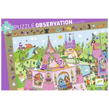 Puzzle observation - Princesse 54 pcs