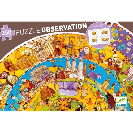 Puzzle observation - Histoire + livret 350 pcs