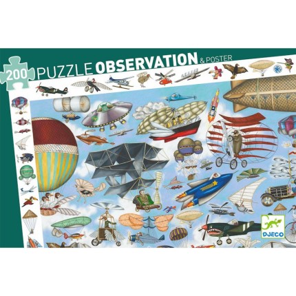 Puzzle observation - Aéro Club - 200 pcs