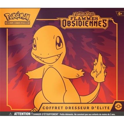 Coffret Pokémon ETB 
Flammes Obsidiennes