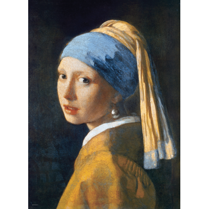 Puzzle 1000 pièces : Fille à la Perle - Vermeer