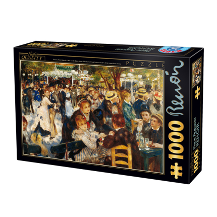 Puzzle 1000 pièces : Renoir - Moulin de la Galette