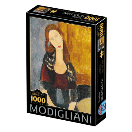 Puzzle 1000 pièces : Modigliani, Portrait