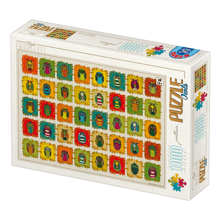 Puzzle 1000 pièces : Chouettes