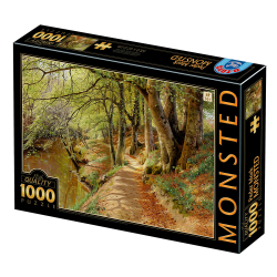 miniature1 Puzzle 1000 pièces : Mønsted - Jour de Printemps