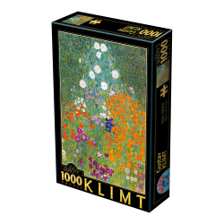 miniature1 Puzzle 1000 pièces : Klimt Jardin 