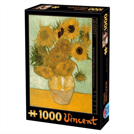 Puzzle 1000 pièces : Van Gogh - Tournesol