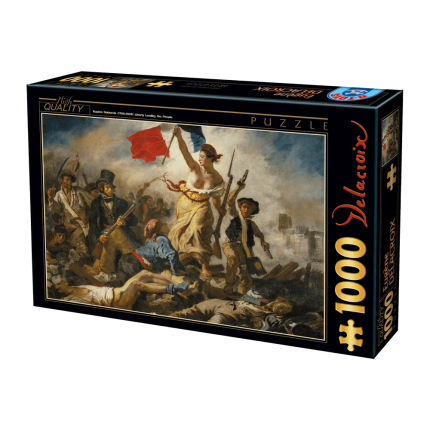 Puzzle 1000 pièces : Delacroix - La Liberté
