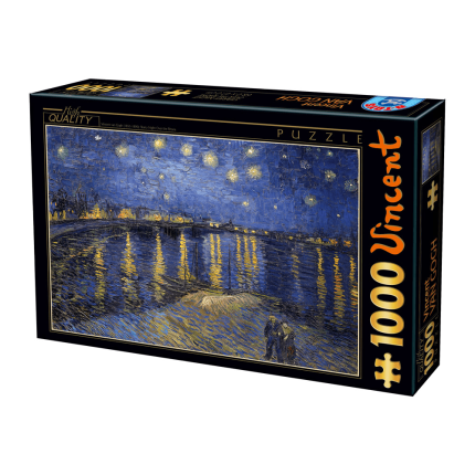 Puzzle 1000 pièces : Van Gogh - La nuit 