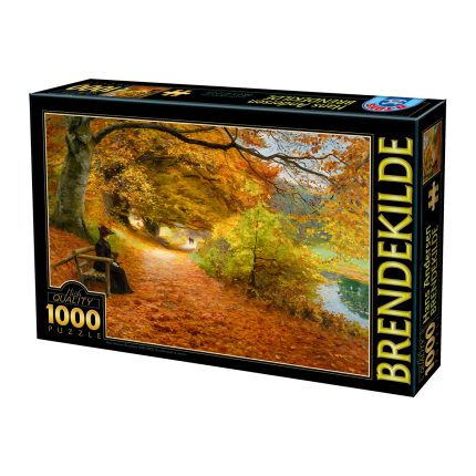 Puzzle 1000 pièces : HA Brendekilde - Automne