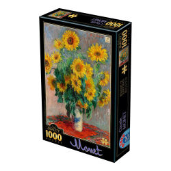 miniature1 Puzzle 1000 pièces : Monet - Bouquets
