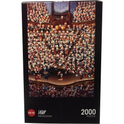 miniature2 Puzzle 2000 pièces : Loup, Orchestra