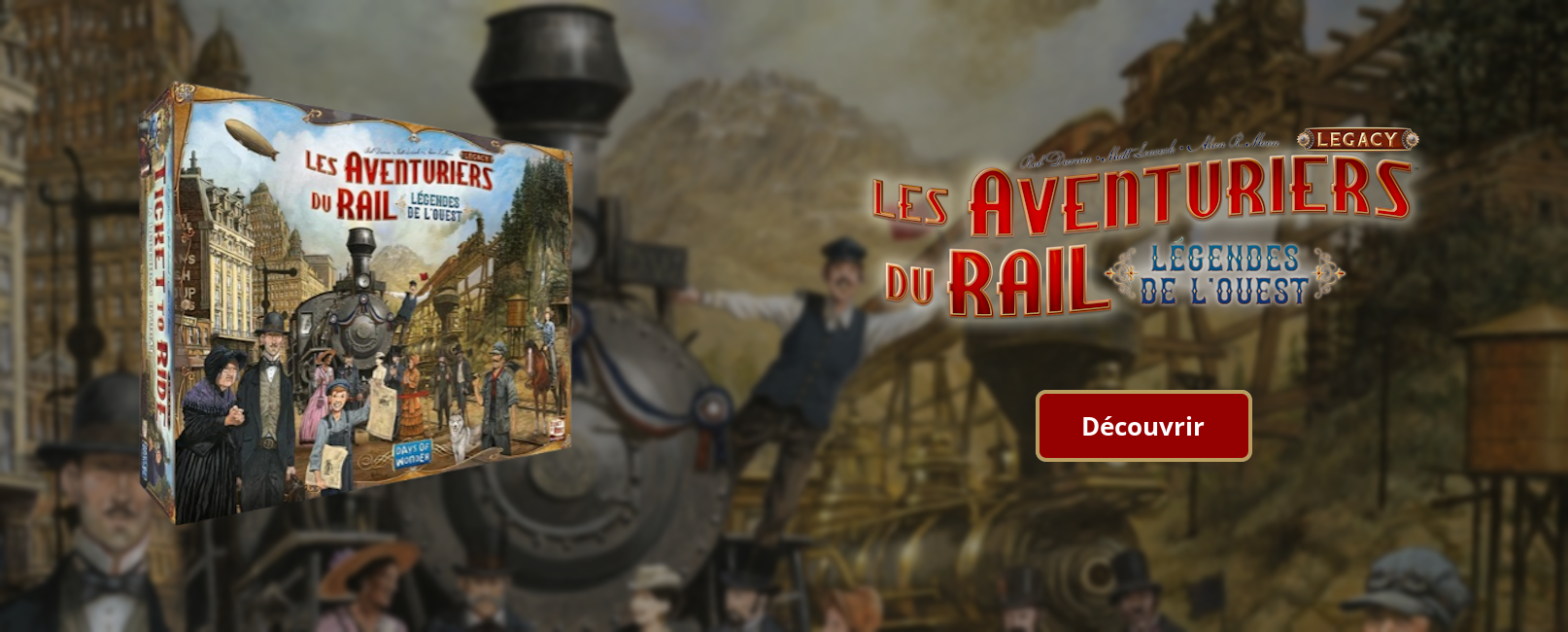 Aventurier du Rail : Legacy - Légendes de l’Ouest