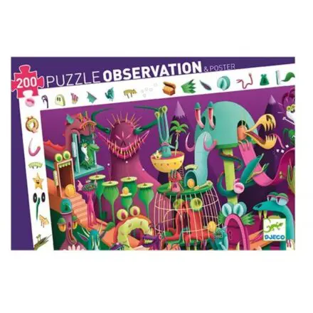Puzzle Observation - Jeu Vidéo 200 pcs