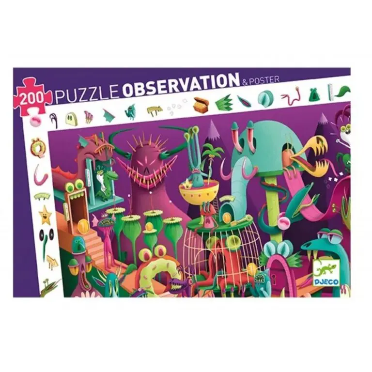 Puzzle Observation - Jeu Vidéo 200 pcs